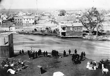 De Grote Overstroming, Denver, Colorado, 19 mei 1864